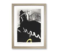 Last Ballad By Henri De Toulouse Lautrec Classic Painting Framed Print | A2 Oak Framed Wall Art | Ready to Hang | Classic Historical Picture | Living Room Bedroom Lounge Office