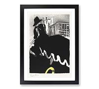 Last Ballad by Henri De Toulouse-Lautrec Framed Print | A2 Black Framed Wall Art | Ready to Hang | Modern Nature Picture | Living Room Bedroom Lounge Office