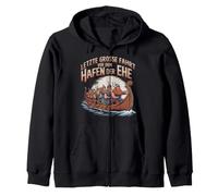 Last Big Ride Before The Port of Marriage Zip Hoodie