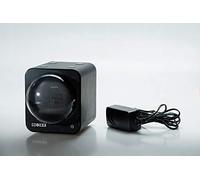 (Last Call - Final Stock Before Price Adjustment) Made in Taiwan BOXY Modual Power Sharing system Fancy Brick watch winder Leather Black (With Adapter)