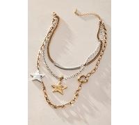 Last Call Layered Necklace at Free People in Stars - female