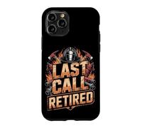 Last Call Retired Firefighter Fireman Case for iPhone 11 Pro