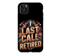 Last Call Retired Firefighter Fireman Case for iPhone 11 Pro Max