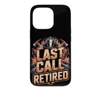 Last Call Retired Firefighter Fireman Case for iPhone 13 Pro