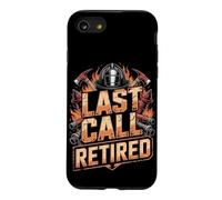 Last Call Retired Firefighter Fireman Case for iPhone SE (2020) / 7/8