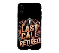 Last Call Retired Firefighter Fireman Case for iPhone XS Max