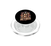 Last Call Retired Firefighter Fireman PopSockets PopGrip for MagSafe