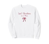 Last Christmas as a Miss - Bride to Be Christmas Sweatshirt