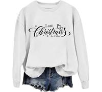 Last Christmas As A Miss Sweatshirt, Last Christmas As A Miss, Last Christmas As A Miss 2024 Sweatshirt, Unisex White