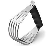 Last Confection Pastry Blender Dough Cutter - Soft Grip Handle & Stainless Steel Blades - Professional Flour Mixer for Pasta, Pie Crust and Cake