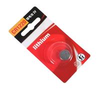Last CR1220 Coin Cell Battery CR1220 3V Lithium Batteries Button Cell for Watches, Calculators Electronics Watch Replacement