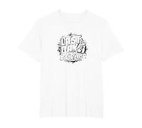Last Day as a Bachelor: Groom's Farewell Celebration T-Shirt, Men's Big and Tall, White, 5X Tall