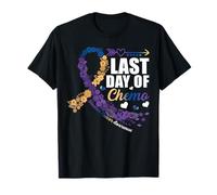 Last Day of Chemo Bladder Cancer Awareness Month Survivors T-Shirt