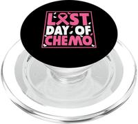 Last Day of Chemo Cancer Patient End Chemotherapy PopSockets PopGrip for MagSafe
