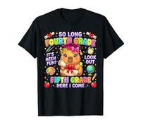 Last Day of School Capybara So Long Fifth Grade Here I Come T-Shirt