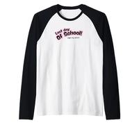 Last Day of School Celebration Graduation Graduate Sign My Raglan Baseball Tee