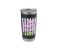 Last Day of School Later Second Grader Alligator Stainless Steel Insulated Tumbler