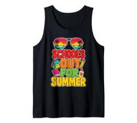 Last Day of School Summer Break Elementary Kids Gift Idea Tank Top