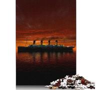 Last Day of The Ship Puzzle Precise Interlocking Paper Rectangular Jigsaw Puzzle for Boy Or Girl 1000pcs (38x26cm)