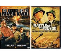 Last Desperate Fight of the Battle of the Bulge + The Bridge on the River Kwai Double War Feature DVD Bundle