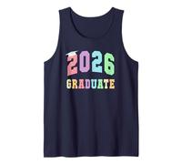 Last First Day Class of 2026 Graduate 12 Years Later Mom Dad Tank Top