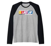 Last Lap Racing Car Motorsport Racing Speed Lovers Raglan Baseball Tee