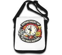 Last Minute Fix It Solutions Department Shoulder Bag White