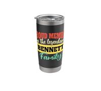 Last Name Bennett Family Bennett Name Bennett Stainless Steel Insulated Tumbler