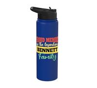 Last Name Bennett Family Bennett Name Bennett Stainless Steel Insulated Water Bottle
