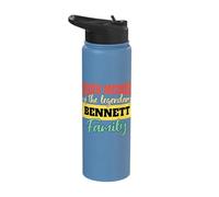 Last Name Bennett Family Bennett Name Bennett Stainless Steel Insulated Water Bottle