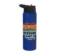 Last Name Stevens Family Stevens Name Stevens Stainless Steel Insulated Water Bottle