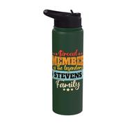Last Name Stevens Family Stevens Name Stevens Stainless Steel Insulated Water Bottle