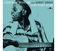 Lightnin' Hopkins with Sonny Terry : Last Night Blues VINYL Bonus Tracks 12"