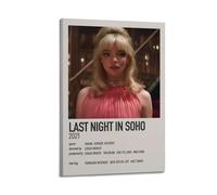 Last Night in Soho Movie Canvas Poster Room Decor Poster for Bedroom Living Room Walls 08x12inch(20x30cm) Frame-style