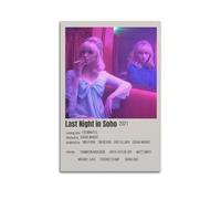 Last Night in Soho Movie Canvas Poster Room Decor Poster for Bedroom Living Room Walls 12x18inch(30x45cm) Unframe-style