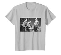 Last of The Summer Wine Compo & Co Stage Show 1984 T-Shirt, Youth, Silver Grey, 4T