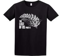 Last of Us Part 2 Ellie'S Tattoo Lou Game T-Shirt Man's Fashion Black Unisex Tees