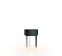 Last Order Fluted Table Lamp Mat Green