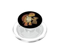 Last Place Trophy Funny Turtle Fantasy League Loser PopSockets PopGrip for MagSafe