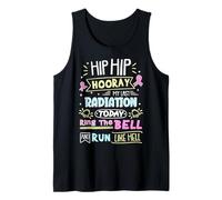 Last Radiation Today Ring The Bell Breast Cancer Warrior Tank Top