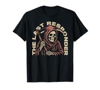 Last Responder Grim Reaper The Angel Of Death Soul Collector T-Shirt