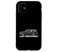 Last Responder Hearse Funeral Morgue Dark Humor EMT Case for iPhone 11