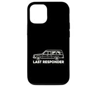 Last Responder Hearse Funeral Morgue Dark Humor EMT Case for iPhone 12/12 Pro
