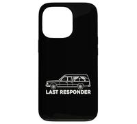 Last Responder Hearse Funeral Morgue Dark Humor EMT Case for iPhone 13 Pro