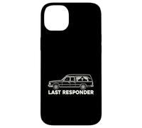Last Responder Hearse Funeral Morgue Dark Humor EMT Case for iPhone 14 Plus