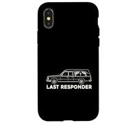 Last Responder Hearse Funeral Morgue Dark Humor EMT Case for iPhone X/XS