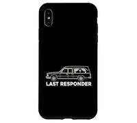 Last Responder Hearse Funeral Morgue Dark Humor EMT Case for iPhone XS Max