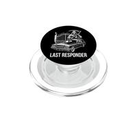 Last Responder Hearse Funny Dark Humor Morbid Death Alt Goth PopSockets PopGrip for MagSafe