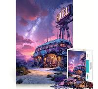 Last Ride Inn 1000 Piece Jigsaw Puzzles Stress Relief Play HD Print Family Enjoyable Birthday Art Gift (50x75cm)