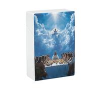 Last Supper Cigarette Case Lightweight Flip Top Portable Storage Smoking Box for Men Women